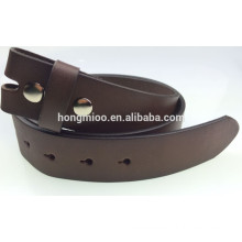 Top quality full grain leather belt male strap